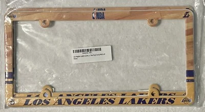 Paquete de dos paquetes de marco de matrícula de Los Angeles Lakers WinCraft nuevo sellado Foto 1 de 3