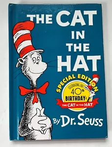 Dr. Seuss Cat In The Hat Special Edition Celebrating the 40th Birthday 1997 - Picture 1 of 3
