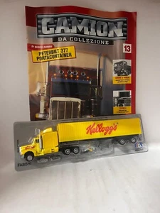 PETERBILT 377 PORTACONTAINER 1:87 USCITA 13 Kellogg'sCAMION ITALERI - Foto 1 di 2