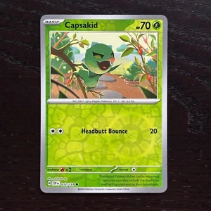 Capsakid 012/191 Pokemon Surging Sparks Scarlet & Violet Reverse Holo Common NM - Picture 1 of 2