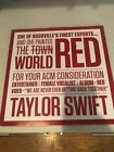 TAYLOR SWIFT Rare Limited Edition Red Vinyl 2LP 2012 RED ACMA BIG MACHINE PROMO