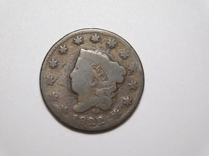 OLD US COPPER COINS 1822 CORONET HEAD LARGE CENT - Picture 1 of 7