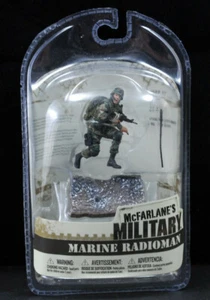 Figuras de acción McFarlane's Military Series 2 Marine Radioman 3 pulgadas nuevas en caja - Imagen 1 de 2
