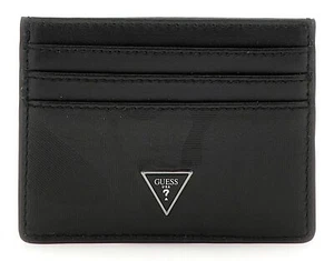 Tarjetero GUESS Mito Card Case negro nuevo - Imagen 1 de 2