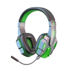 Gaming Headset Bluetooth Wireless 3.5mm Wired Headphone Mic for Game Console - Picture 1 of 5