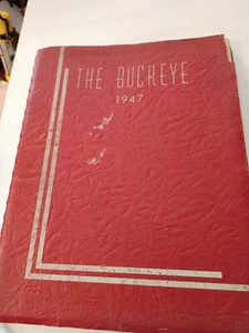 Annuario scuola superiore Jewett Ohio 1947 Buckeye - Foto 1 di 1