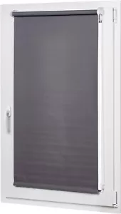 Tenda oscurante avvolgibile Amazon Basics con rivestimento 56 x 150 cm - Grigio scuro N - Foto 1 di 5