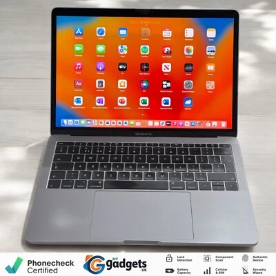 Apple MacBook Pro 2017 13in i5 8GB RAM 128GB SSD Warranty MS Office (C501) - Image 1 of 4