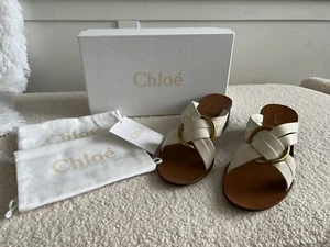 CHLOE Rony Riemchensandale mit Goldring Gr. 38 - Bild 1 von 8