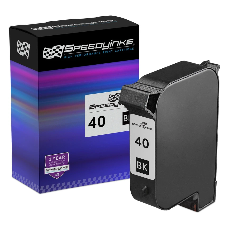 Reman HP 51640A 40 Pigment Blk CopyJet,m, DesignJet 230 330 350c 430 450c 455ca - Image 1 of 4