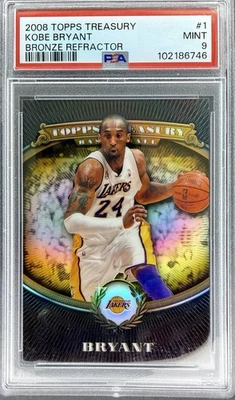 2008 Topps Treasury Line Bryant Bronze Refractor /999 #1 PSA 9 - Image 1 of 2