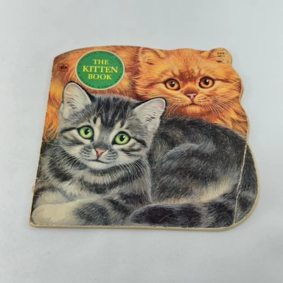 Vintage Kitten Golden Shape Book Cat Children Picture Young Reader Toddler Baby - Image 1 of 4