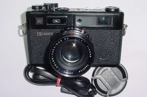Yashica Electro 35 GTN 35mm Film Rangefinder Camera with 45mm F/1.7 Lens - Black - Picture 1 of 6