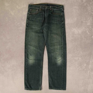 Jeans Fader Levi's Vintage 505 Calce Recto W31 L30 Para Hombre Azul Medianoche Denim - Imagen 1 de 8