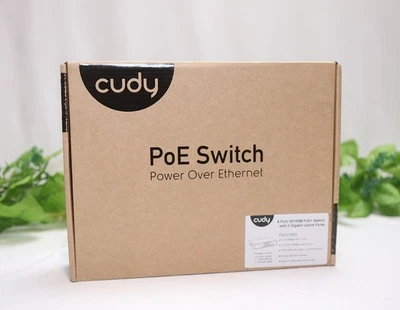 ⭐Cudy PoE Switch – 8-Port 10/100M + 2 Gigabit Uplink Ports (FS1010PG - Image 1 of 2