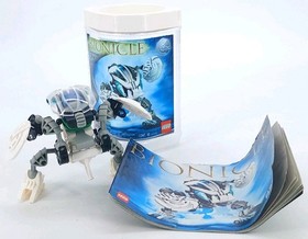 Lego Bionicle #8565 Kohrak Complete With Canister Instructions Manual