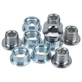 Tornillos de plato Chromoly para bicicleta BMX - Juego de 5 - CROMO Foto 1 de 1