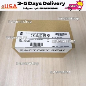 New AB 1734-AENTR Point I/O Dual Port Adaptor Module 1734AENTR US Free Tax - Picture 1 of 5