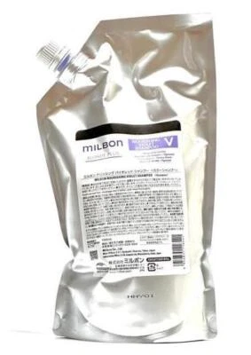 Milbon BLONDE PLUS NOURISHING【VIOLET】Shampoo 200ml 500ml 1000ml  2500ml select - Image 1 of 3
