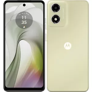 Motorola Moto E14 4G/LTE Pastel Green 64GB + 2GB Dual-SIM Unlocked Global NEW - Picture 1 of 3
