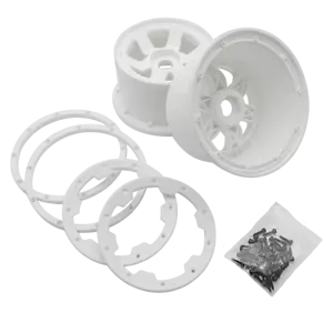 Front Rim Hub with Beadlock Ring for 1/5 HPI Baja 5B KM RV - Picture 1 of 9