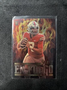 2023 Panini Select Draft Picks - En Fuego Silver Prizm #EF-CS C.J. Stroud (RC) - Picture 1 of 1