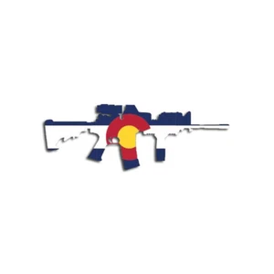 Colorado State Shape AR15 Sticker - Picture 1 of 3