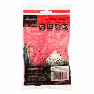 100% 正品 原始设备制造商 METRA 线束适配器 插槽 适用于后市场收音机 70-8405 — 第 1/4 张图片