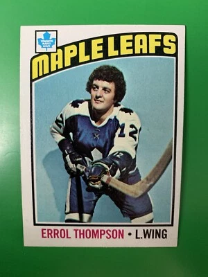 1976-77 Topps Errol Thompson Toronto Maple Leafs #259 - Image 1 of 2