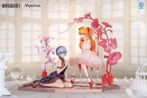 Evangelion Rei Ayanami & Asuka Langley Susurro de Flores Ver. Figura 1/7 Myethos - Imagen 1 de 1