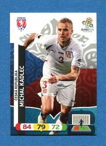 EURO 2012 - Adrenalyn XL Panini - Card BASIC - KADLEC - CESKA REPUBLIKA
