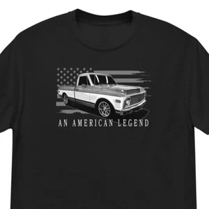 C10 Pickup Truck T-Shirt Apparel for Chevy C10 Car Enthusiasts Tee Shirt - Picture 1 of 8