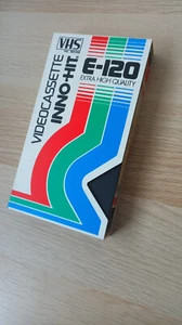 VHS INNO HIT E-120 - Extra High Quality - Aperta, nuova mai utilizzata - Foto 1 di 1