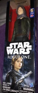 Disney Star Wars Rogue One Sargento JYN ERSO Jedha 12” Figura Hasbro Muñeca Nueva - Imagen 1 de 5