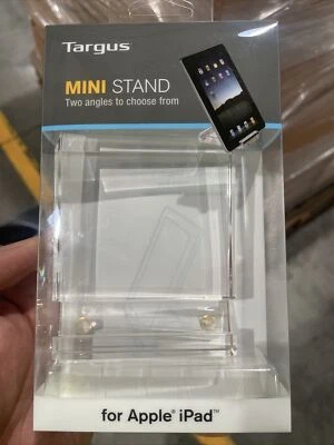 Targus Acrylic Mini Stand 2 Angles iPad iPhone android Phone Tablet Holder - Image 1 of 4