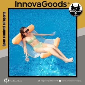 Materassino gonfiabile singolo per mare e piscina amaca galleggiante - Imagen 1 de 14
