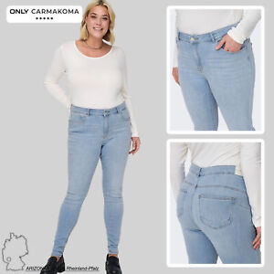 Skinny Curvy Jeans Denim Hose Plus Size Stretch Push Up Pants