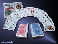 Romme Spielkarten Karten Set 2x 55 Französisches Blatt Canasta Poker Bridge Skat