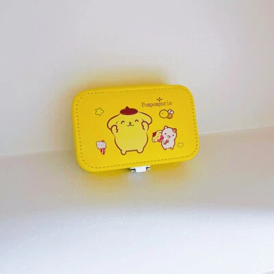 Kuromi KT Kitty Stitch Moda Almacenamiento Maquillaje Caja Joyero Anime Collar Foto 1 de 4