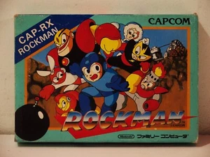Rockman Mega Man Nintendo Famicom FC Japan NTSC - Imagen 1 de 11