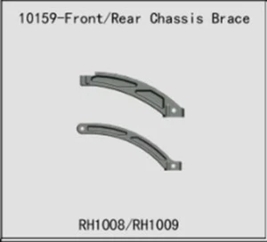 Soporte para chasis delantero/trasero River Hobby 2 piezas 10159 - Imagen 1 de 1