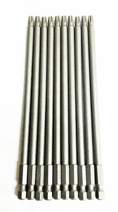 10 ENKAY 6 ZOLL TORX T15 SCHRAUBENDREHER BITS SPITZE RUNDSCHAFT T-15 DREHMOMENT 3382 - Bild 1 von 2
