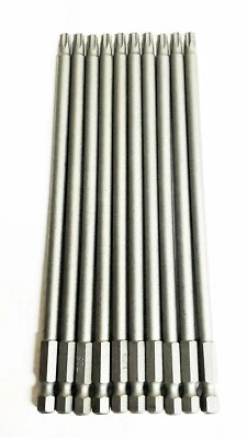 10 ENKAY 6" TORX T25 SCREW DRIVER BITS TIP ROUND SHAFT T-25 TORQUE 3384 - Image 1 of 2