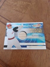 2001 Fleer Futures Bats To The Future Carlton Fisk Game Used Bat Card RED SOX $$