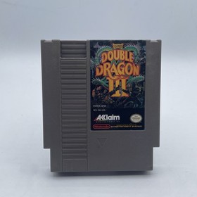 Nintendo NES Double Dragon 3 Sacred Stones Video Game 1991 Cartridge Only Tested