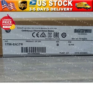 New Sealed  AB 1756-EN3TR /B ControlLogix 2 Port EtherNet Bridge US Free Tax - Picture 1 of 1