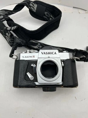 Cámara SLR Yashica TL Electro-X con estuche de cuero, sin probar Foto 1 de 4