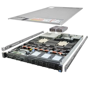 Dell PowerEdge R630 Server 2x E5-2687Wv4 3.00Ghz 24-Core 288GB H330 Rails - Picture 1 of 5