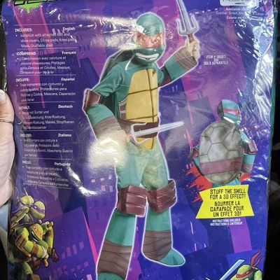 Disfraz de Halloween para niño Rafael Tortugas Ninja mutantes adolescentes mediano 8-10 5-7 años Foto 1 de 4