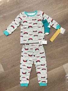 Sleep On It Boys 2-Piece Super Soft Jersey Snug-Fit Pajama Set - Picture 1 of 5